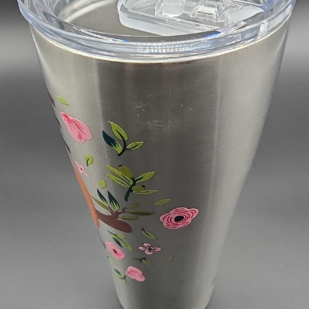 Tervis Stainless Steel Tumbler with Sloth and Floral Design - Picture 6 of 9